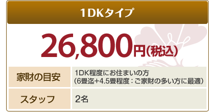 1DK���x�ɂ��Z�܂��̕��̏ꍇ�Ȃ�A26,800�~�ŁI�I