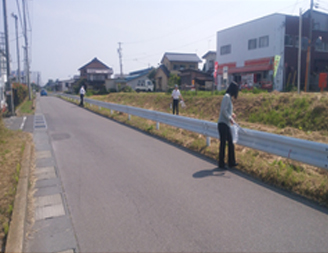 清掃活動の様子(長野)