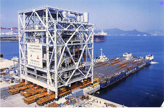 写真 火力発電所輸送