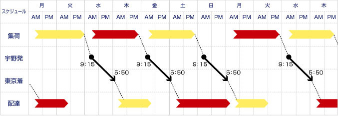 九州・瀬戸内~東京定期航路 宇野港発RORO船 「ひまわり6」・「さんふらわあはかた」