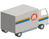 日通の移転サービス トラックイメージ